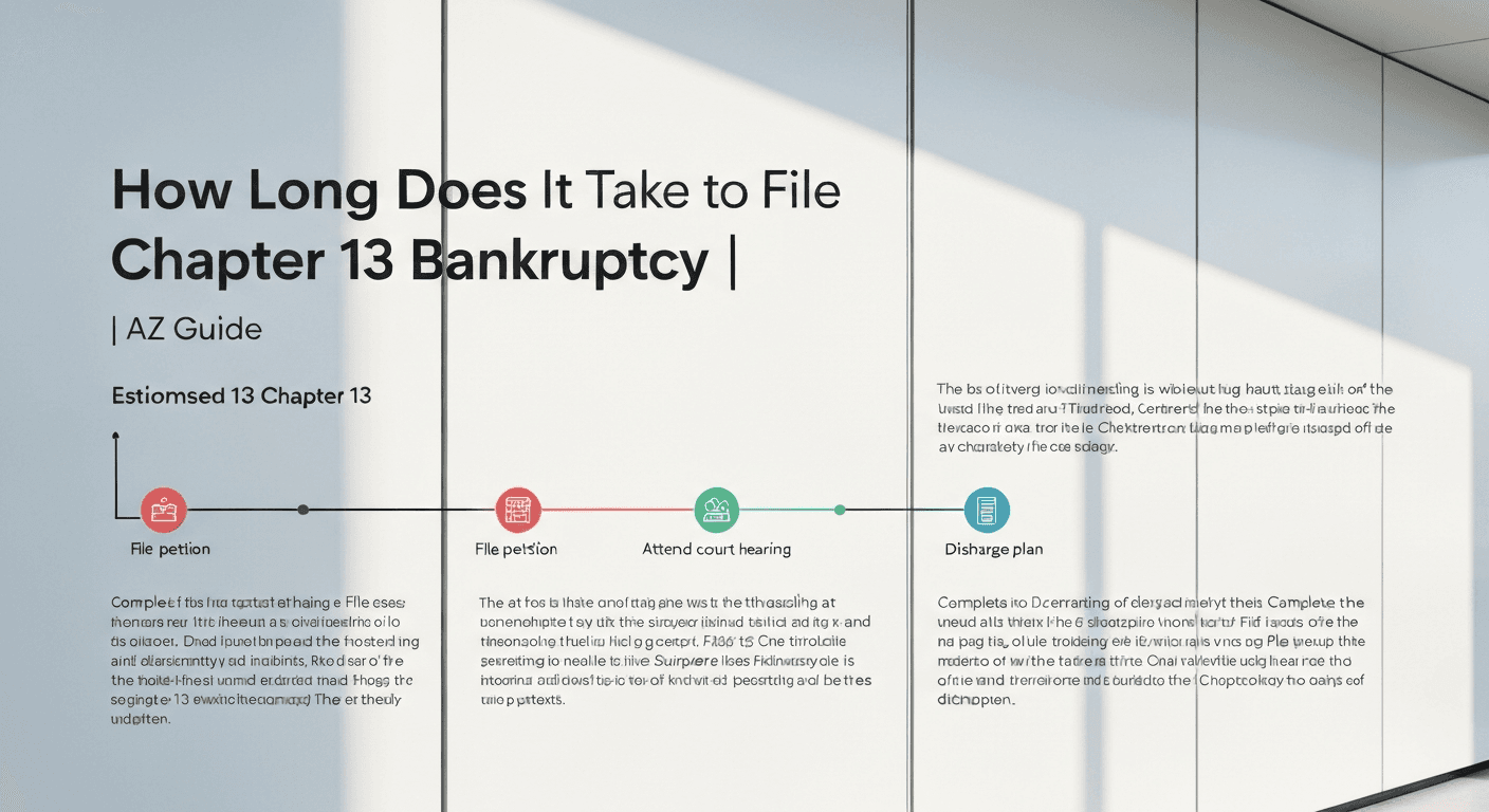How Long Does It Take to File Chapter 13 Bankruptcy? | AZ Guide