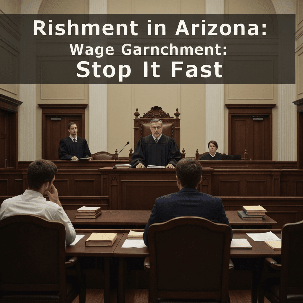Wage Garnishment in Arizona: Stop It Fast